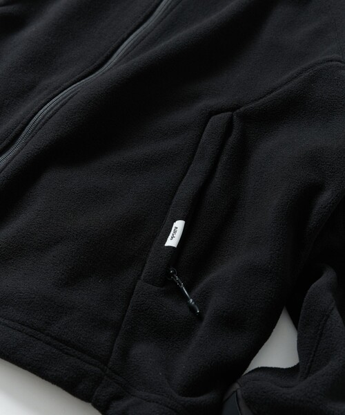 FREAK'S STORE(フリークスストア)の「限定展開 AiRide Warm/エアライド ウォーム リラックスフィット ジップアップ フリースブルゾン(ブルゾン・メンズ・チャコールグレー/ブラック/オリーブ/ネイビー・SMALL/LARGE/MEDIUM)」の9枚目の写真