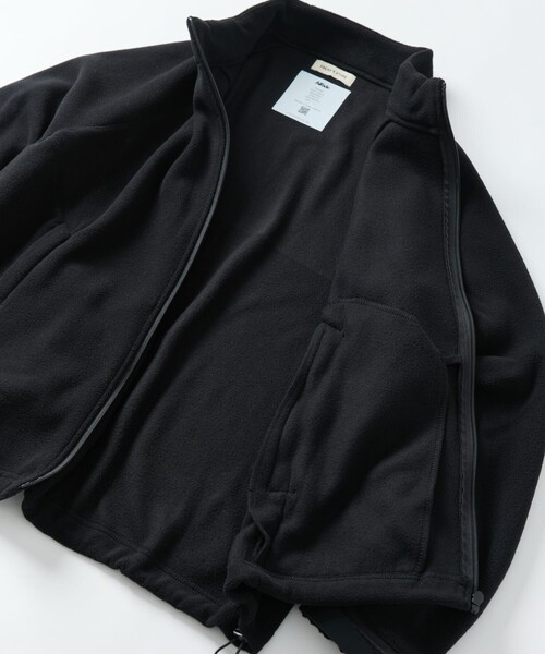 FREAK'S STORE(フリークスストア)の「限定展開 AiRide Warm/エアライド ウォーム リラックスフィット ジップアップ フリースブルゾン(ブルゾン・メンズ・チャコールグレー/ブラック/オリーブ/ネイビー・SMALL/LARGE/MEDIUM)」の14枚目の写真