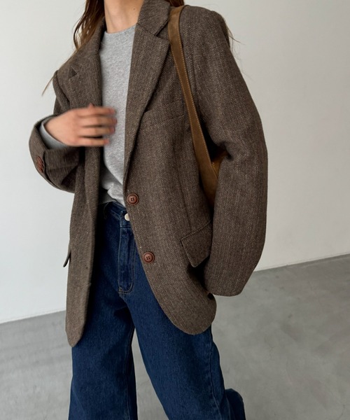 CANAL JEAN（キャナルジーン）の「El mar ヘリンボーンテーラード