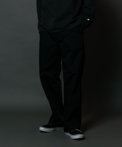 Dickies(ディッキーズ)の「【DICKIES/ディッキーズ】TCツイルワイドストレートパンツ(チノパンツ・メンズ・ベージュ/ブラウン/チャコールグレー/ブラック・MEDIUM/LARGE/X-LARGE)」の19枚目の写真