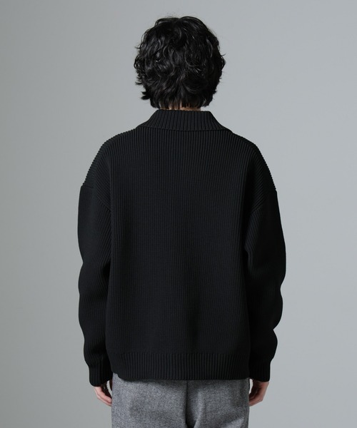 セール】スポンディッシュニットブルゾン（ブルゾン）｜NANO universe