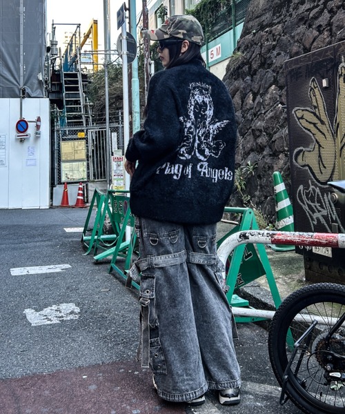 A‘gem 9(エージェムナイン)の「A'GEM/9 × .kom 『A'GEM/9/エージェムナイン』 エンジェルフェザーヤーンカーディガン(カーディガン/ボレロ・メンズ・レオパード/ブラック・FREE)」の12枚目の写真