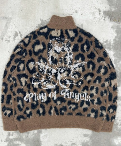 エンジェルヤーン カーディガン ジャケット Vincent et Mireille ヴァンソン エ ミレイユ ボア カーディガン