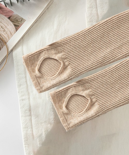 DiamondHearts（ダイヤモンドハーツ）の「リブ細身美脚トレンカ（レギンス/スパッツ・レディース・ダークブラウン/ライトグレー/ホワイト/ベージュ/ダークグレー/グレイッシュベージュ/グレー/ブラック・FREE）」の12枚目の写真