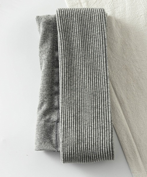 DiamondHearts（ダイヤモンドハーツ）の「リブ細身美脚トレンカ（レギンス/スパッツ・レディース・ダークブラウン/ライトグレー/ホワイト/ベージュ/ダークグレー/グレイッシュベージュ/グレー/ブラック・FREE）」の16枚目の写真