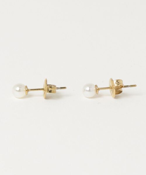 AKEL（アケル）の「【AKEL】アケル/ パールピアス（両耳セット）結婚式/金属アレルギー対応ピアス（サージカルステンレス）（ピアス（両耳用）・レディース・ゴールド・FREE）」の5枚目の写真