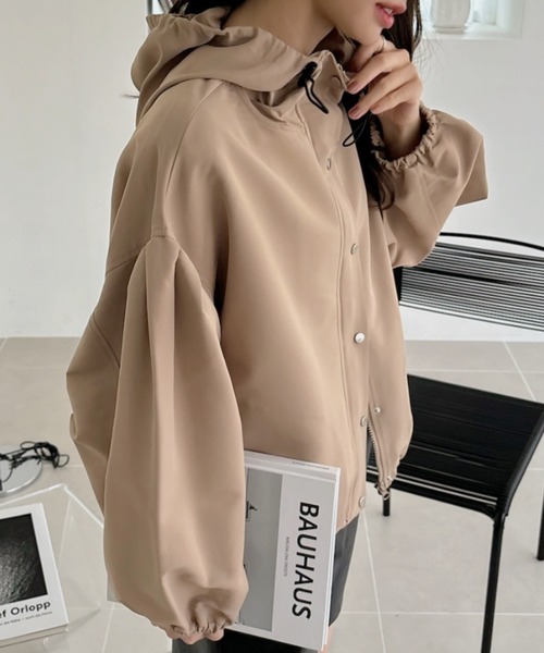 【Mackage】FINOLA バルーンスリーブ付き 軽量ジャケット 楽天市場】マッカージュ（種類（コート・ジャケット）ブルゾン