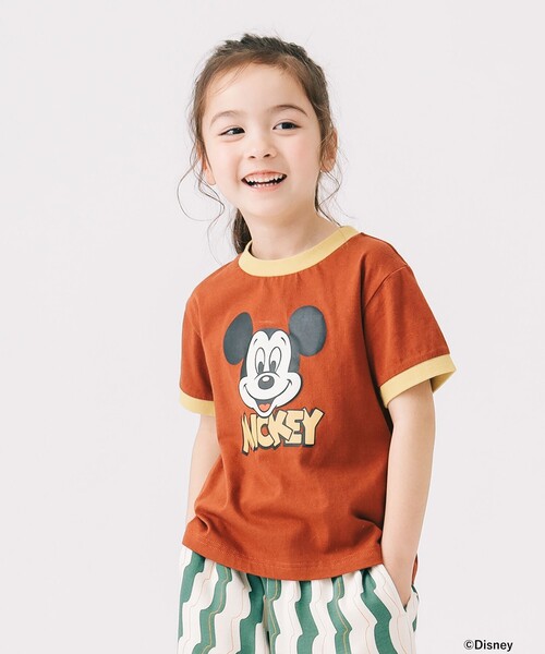 Ringo さま専用★ジャンボリーミッキー衣装・Tシャツ・スカート・90 90s】リンガーTシャツ ミッキーマウス ディズニーオフィシャル