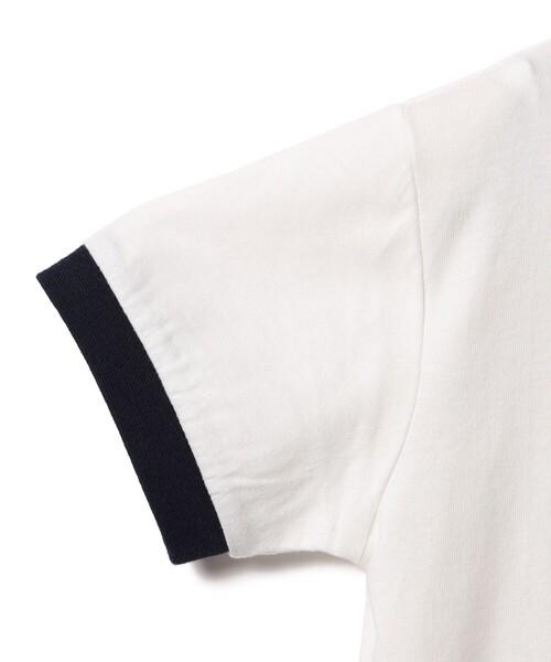 B:MING by BEAMS（ビーミングバイビームス）の「Disney /  MICKEY / リンガー プリント Tシャツ 2025SS（90～150cm）（Tシャツ/カットソー・キッズ・オフホワイト/レッド系その他7・120/110/100/90/150/140/130）」の10枚目の写真