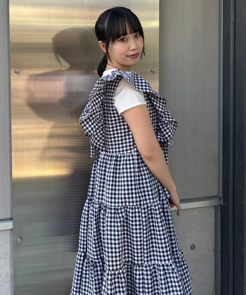 Candy Stripper｜MISS YOU CHECK ONE-PIECE | Rakuten Fashion