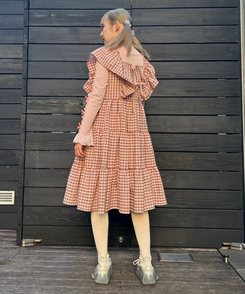 MISS YOU CHECK ONE-PIECE キャンディーストリッパー セール】MISS YOU CHECK ワンピース（ワンピース）｜Candy