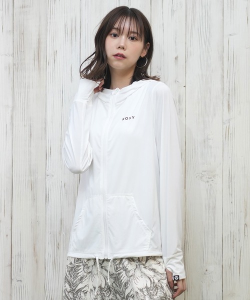 ROXY/ロキシー ジップアップラッシュガード/長袖/着るUVケア RLY251029