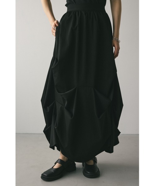 【新品未使用】 STYLEMIXERランダムタッキングスカート 大人気】ランダムタッキングスカート 春服（スカート