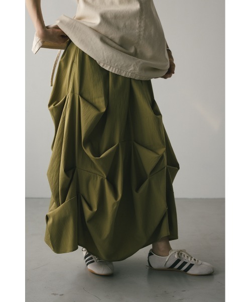 大人気】ランダムタッキングスカート 春服（スカート）｜STYLEMIXER