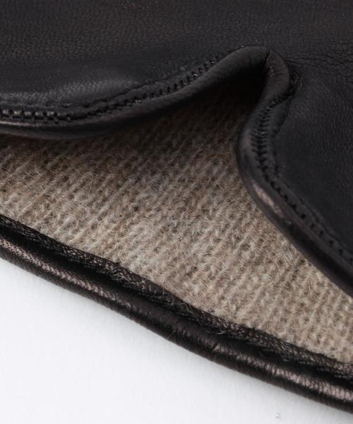 Madova Gloves（マドヴァ）の「MADOVA: ナッパ グローブ（手袋・メンズ・ネイビー/ブラウン/ブラック・85/80）」の7枚目の写真
