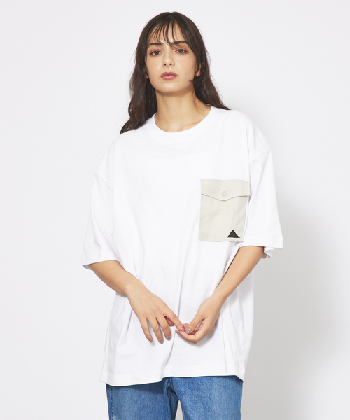 【KELTY/ケルティー】Urban Pocket T-shirt/USAコットン/ユニセックス/オーバーサイズ（Tシャツ/カットソー）｜ABAHOUSE（アバハウス）