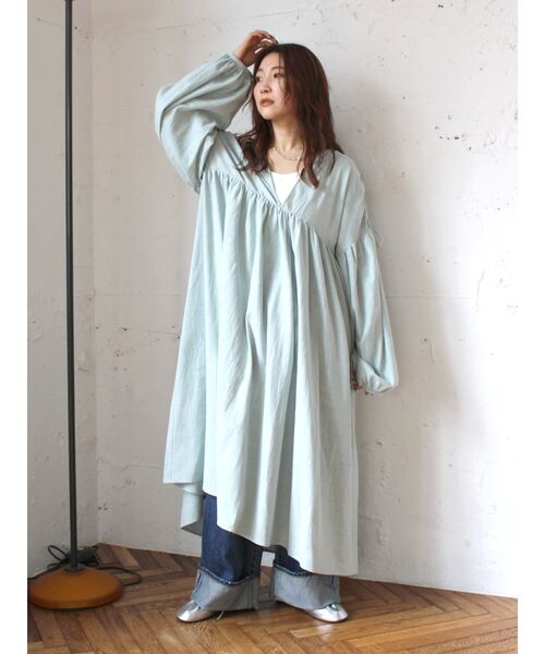 Ungrid（アングリッド）の「ランダムテレコタンクトップ（タンクトップ・レディース・チャコールグレー/オフホワイト/ネイビー/パープル/ブルー/オレンジ・FREE）」の20枚目の写真