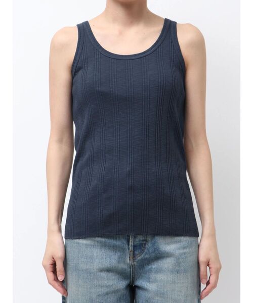 Ungrid（アングリッド）の「ランダムテレコタンクトップ（タンクトップ・レディース・チャコールグレー/オフホワイト/ネイビー/パープル/ブルー/オレンジ・FREE）」の19枚目の写真