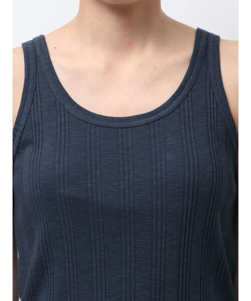 Ungrid（アングリッド）の「ランダムテレコタンクトップ（タンクトップ・レディース・チャコールグレー/オフホワイト/ネイビー/パープル/ブルー/オレンジ・FREE）」の16枚目の写真