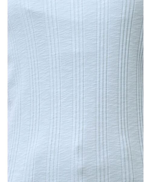 Ungrid（アングリッド）の「ランダムテレコタンクトップ（タンクトップ・レディース・チャコールグレー/オフホワイト/ネイビー/パープル/ブルー/オレンジ・FREE）」の9枚目の写真