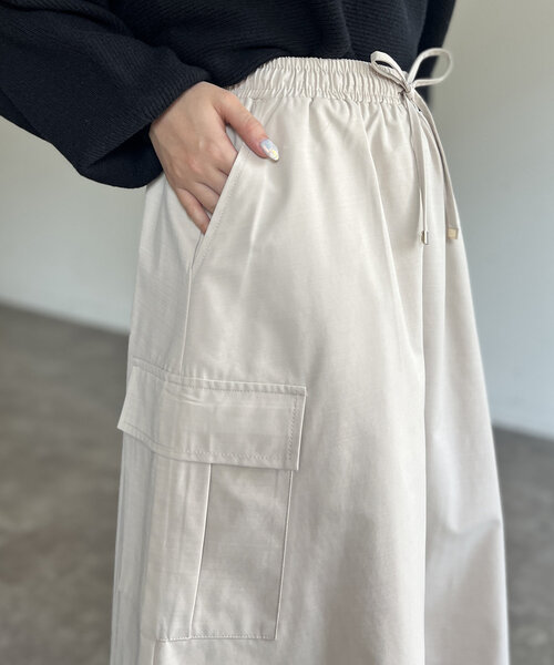 裾ドロストカーゴスカート（スカート）｜Chez toi（シェトワ） mdprevattcaulkingandwaterproofing.com