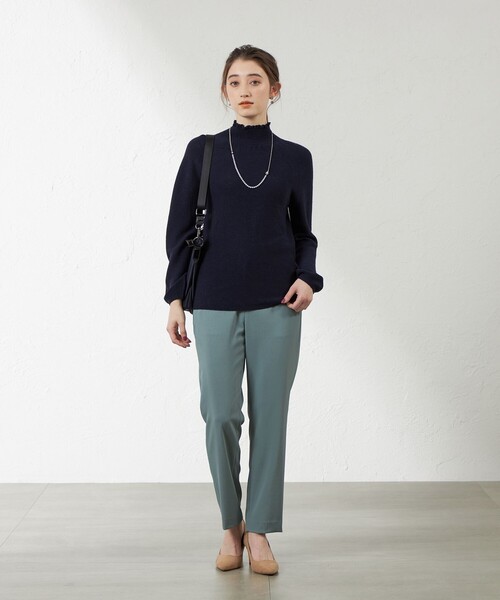 amaca(アマカ)の「【DAVIS】ショルダーバッグ(ショルダーバッグ・レディース・ブルー系その他4/グレー系その他2/ダークネイビー・FREE)」の9枚目の写真