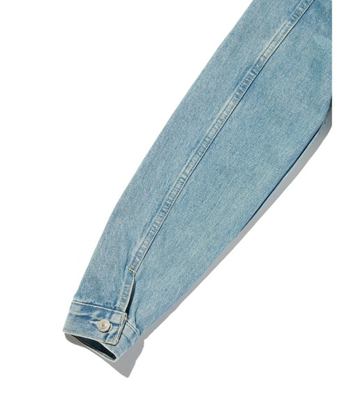 Levi's(リーバイス)の「Levi's/リーバイス BLUETAB(TM) TYPE II トラッカージャケット ライトインディゴ MADE IN JAPAN(デニムジャケット・レディース・インディゴブルー・XS/S/M/L)」の5枚目の写真