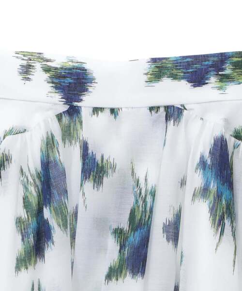 Tiara（ティアラ）の「ギャザーボリュームスカート（セットアップ可）（スカート・レディース・グレー/ホワイト・2/3）」の12枚目の写真