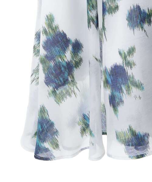 Tiara（ティアラ）の「ギャザーボリュームスカート（セットアップ可）（スカート・レディース・グレー/ホワイト・2/3）」の13枚目の写真