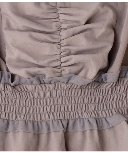 PEACH JOHN（ピーチジョン）の「シフォンシャーリングブラウス（シャツ/ブラウス・レディース・ピンク/ベージュ/モカ・ONE SIZE）」の6枚目の写真