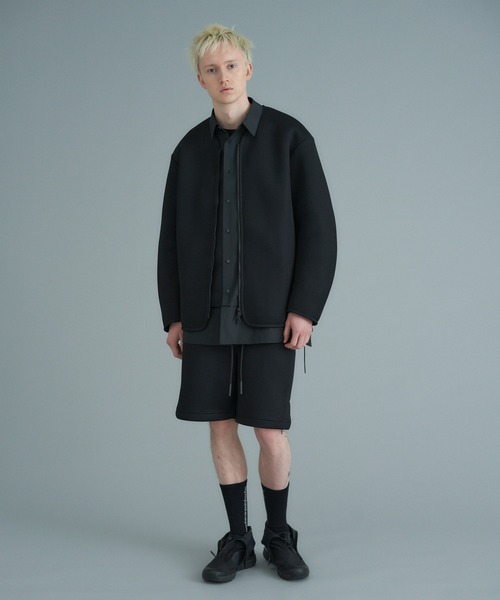 onegravity（ワングラビティ）の「onegravity / ダブルラッセル ショーツ（その他パンツ・メンズ・ブラック/オフホワイト・LARGE/MEDIUM/SMALL）」の5枚目の写真