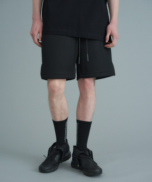 onegravity（ワングラビティ）の「onegravity / ダブルラッセル ショーツ（その他パンツ・メンズ・ブラック/オフホワイト・LARGE/MEDIUM/SMALL）」の3枚目の写真