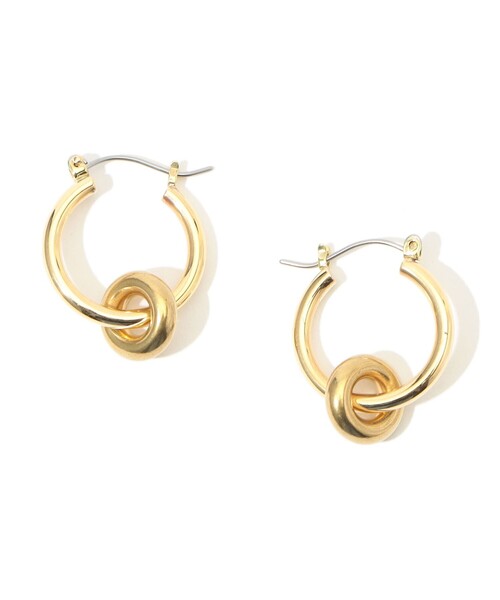 Laura Lombardi（ローラロンバルディ）の「LAURA LOMBARDI Isola ピアス（ピアス（両耳用）・レディース・ゴールド・FREE）」の2枚目の写真