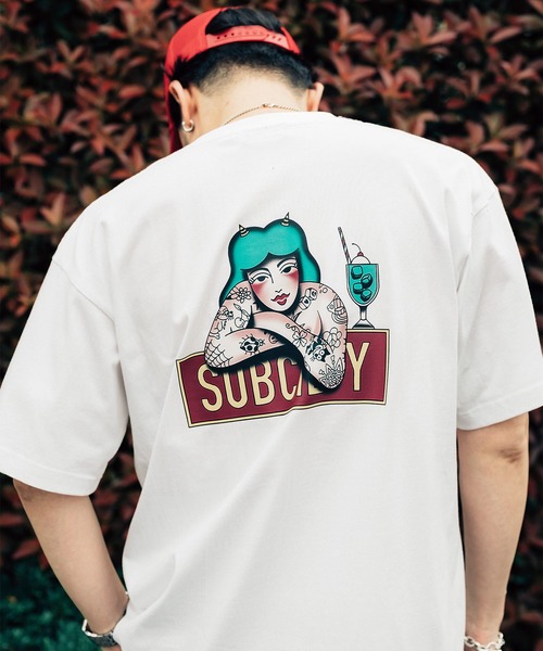 Subciety(サブサエティ)の「innocence tee(Tシャツ/カットソー・メンズ・ブラック/アッシュ/ホワイト・XX-LARGE/X-LARGE/LARGE/MEDIUM/SMALL)」の1枚目の写真