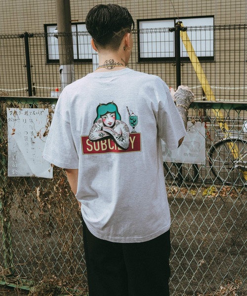 Subciety(サブサエティ)の「innocence tee(Tシャツ/カットソー・メンズ・ブラック/アッシュ/ホワイト・XX-LARGE/X-LARGE/LARGE/MEDIUM/SMALL)」の12枚目の写真