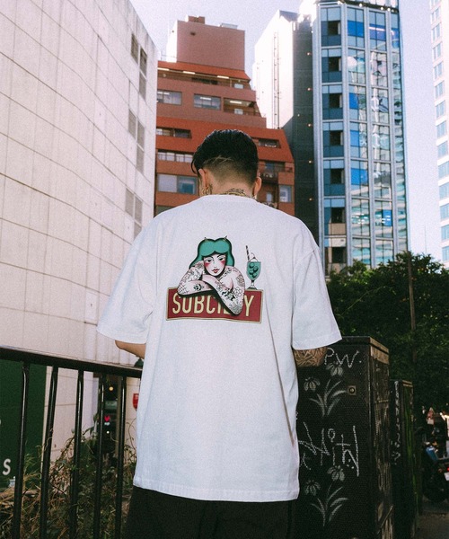 Subciety(サブサエティ)の「innocence tee(Tシャツ/カットソー・メンズ・ブラック/アッシュ/ホワイト・XX-LARGE/X-LARGE/LARGE/MEDIUM/SMALL)」の14枚目の写真