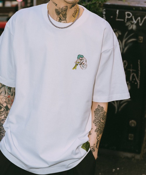Subciety(サブサエティ)の「innocence tee(Tシャツ/カットソー・メンズ・ブラック/アッシュ/ホワイト・XX-LARGE/X-LARGE/LARGE/MEDIUM/SMALL)」の15枚目の写真