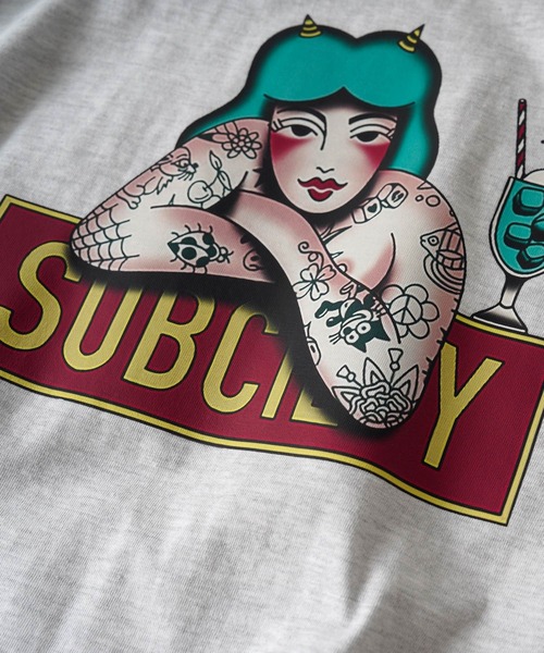 Subciety(サブサエティ)の「innocence tee(Tシャツ/カットソー・メンズ・ブラック/アッシュ/ホワイト・XX-LARGE/X-LARGE/LARGE/MEDIUM/SMALL)」の8枚目の写真