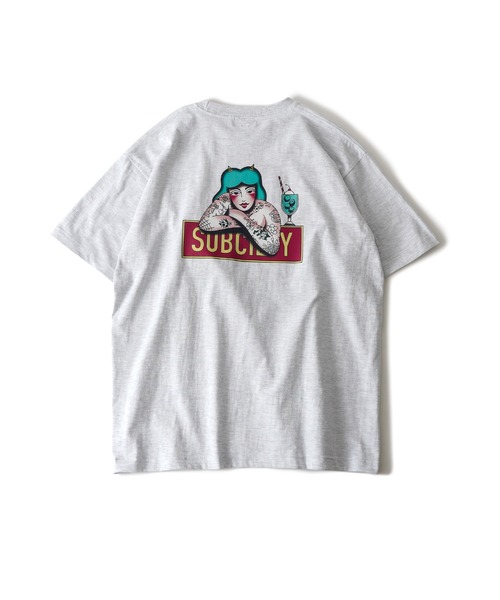 Subciety(サブサエティ)の「innocence tee(Tシャツ/カットソー・メンズ・ブラック/アッシュ/ホワイト・XX-LARGE/X-LARGE/LARGE/MEDIUM/SMALL)」の7枚目の写真