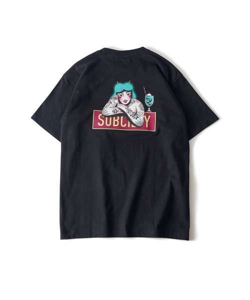Subciety(サブサエティ)の「innocence tee(Tシャツ/カットソー・メンズ・ブラック/アッシュ/ホワイト・XX-LARGE/X-LARGE/LARGE/MEDIUM/SMALL)」の6枚目の写真