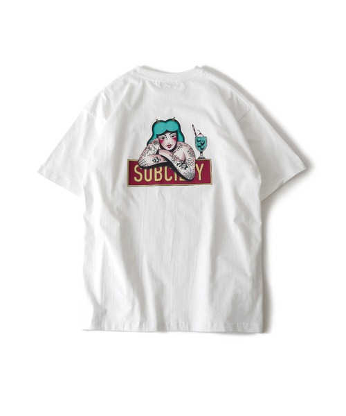 Subciety(サブサエティ)の「innocence tee(Tシャツ/カットソー・メンズ・ブラック/アッシュ/ホワイト・XX-LARGE/X-LARGE/LARGE/MEDIUM/SMALL)」の5枚目の写真