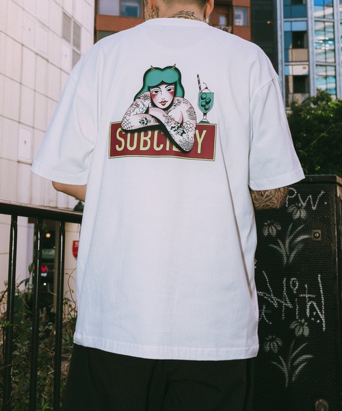 Subciety(サブサエティ)の「innocence tee(Tシャツ/カットソー・メンズ・ブラック/アッシュ/ホワイト・XX-LARGE/X-LARGE/LARGE/MEDIUM/SMALL)」の20枚目の写真