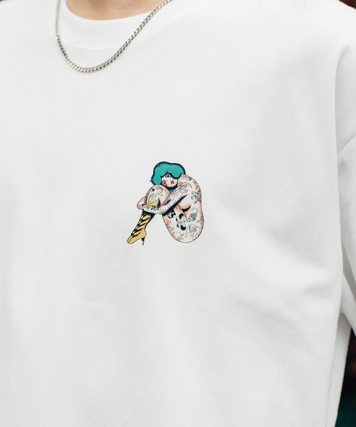 Subciety(サブサエティ)の「innocence tee(Tシャツ/カットソー・メンズ・ブラック/アッシュ/ホワイト・XX-LARGE/X-LARGE/LARGE/MEDIUM/SMALL)」の22枚目の写真