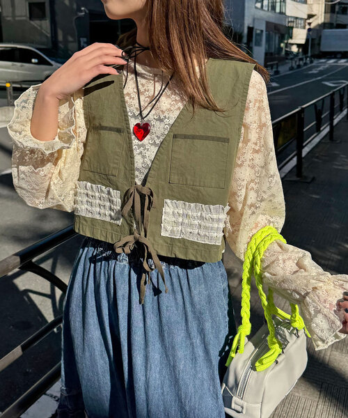 【新品タグ付】HELLO.SANFRANCISCO ダルメシアンファーベスト 新品タグ付】HELLO.SANFRANCISCO ダルメシアンファーベスト