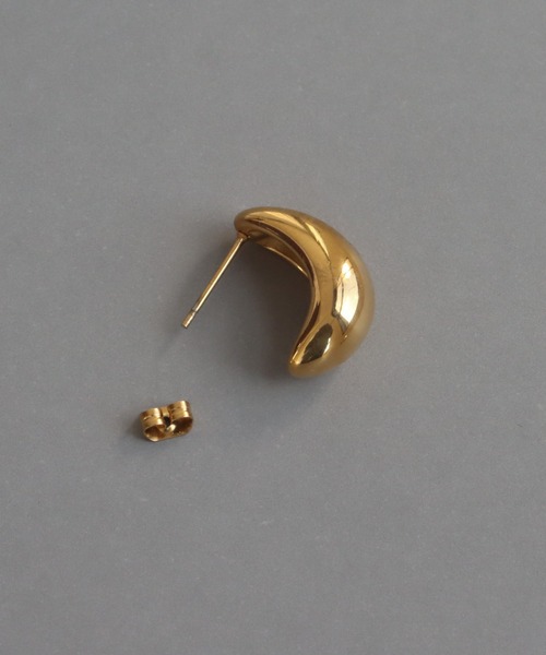 abaskdesign(アバスクデザイン)の「金属アレルギー対応 ドロップデザインピアス M(ピアス(両耳用)・レディース・ゴールド/シルバー・FREE)」の9枚目の写真