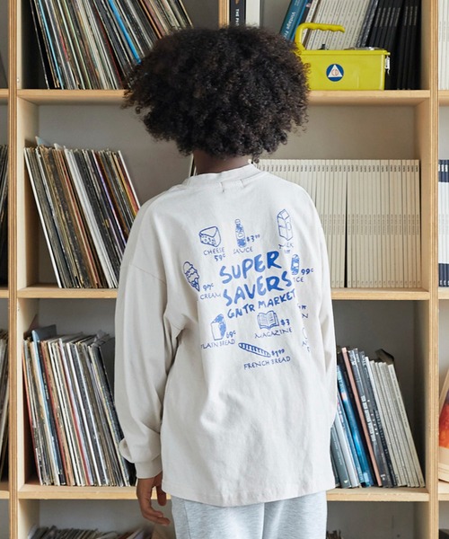 GENERATOR(ジェネレーター)の「ジェネレーター SUPER SAVERS L/S Tシャツ(Tシャツ/カットソー・キッズ・ホワイト/ベージュ系その他/ブラック・M/L/XL)」の5枚目の写真