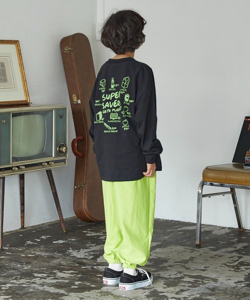 GENERATOR(ジェネレーター)の「ジェネレーター SUPER SAVERS L/S Tシャツ(Tシャツ/カットソー・キッズ・ホワイト/ベージュ系その他/ブラック・M/L/XL)」の7枚目の写真