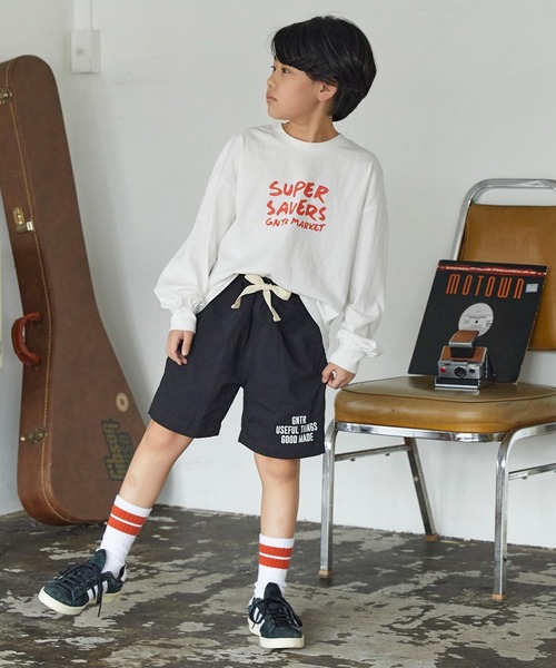 GENERATOR(ジェネレーター)の「ジェネレーター SUPER SAVERS L/S Tシャツ(Tシャツ/カットソー・キッズ・ホワイト/ベージュ系その他/ブラック・M/L/XL)」の12枚目の写真