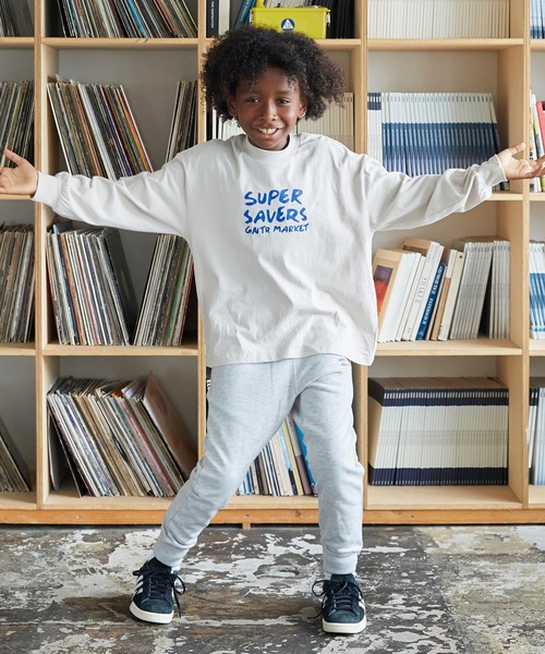GENERATOR(ジェネレーター)の「ジェネレーター SUPER SAVERS L/S Tシャツ(Tシャツ/カットソー・キッズ・ホワイト/ベージュ系その他/ブラック・M/L/XL)」の13枚目の写真