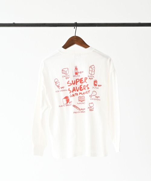 GENERATOR(ジェネレーター)の「ジェネレーター SUPER SAVERS L/S Tシャツ(Tシャツ/カットソー・キッズ・ホワイト/ベージュ系その他/ブラック・M/L/XL)」の14枚目の写真